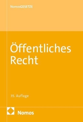 Buchcover und Innenansicht für das Buch: Öffentliches Recht