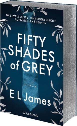 Buchcover und Innenansicht für das Buch: Fifty Shades of Grey