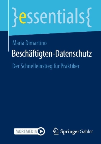 Buchcover und Innenansicht für das Buch: Beschäftigten-Datenschutz