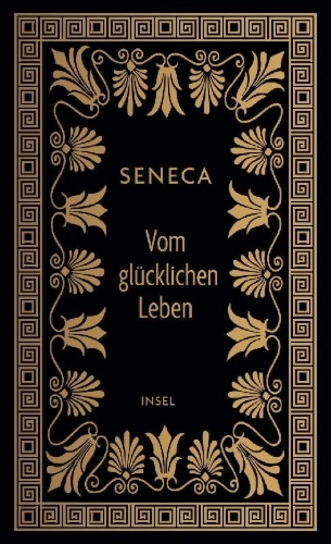 Buchcover und Innenansicht für das Buch: Vom glücklichen Leben