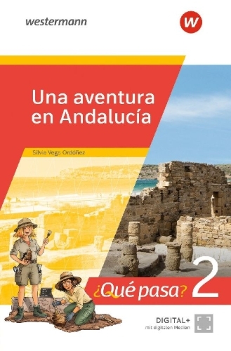 Buchcover und Innenansicht für das Buch: ¿Qué pasa? - Lektüre 2