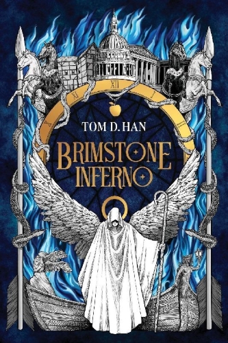 Buchcover und Innenansicht für das Buch: Brimstone Inferno