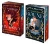 Buchcover und Innenansicht für das Buch: Bound and Unbound. A Paranormal Novella Duology
