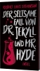 Buchcover und Innenansicht für das Buch: Der seltsame Fall von Dr. Jekyll und Mr. Hyde