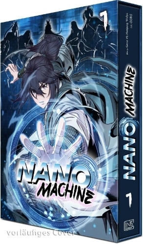 Buchcover und Innenansicht für das Buch: Nano Machine
