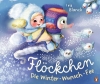 Buchcover und Innenansicht für das Buch: Flöckchen, die Winter-Wunsch-Fee