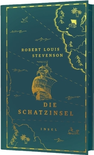 Buchcover und Innenansicht für das Buch: Die Schatzinsel