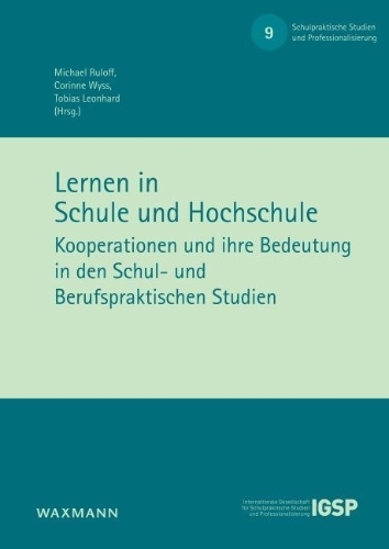 Buchcover und Innenansicht für das Buch: Lernen in Schule und Hochschule