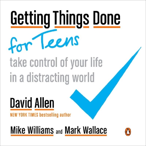 Buchcover und Innenansicht für das Buch: Getting Things Done for Teens