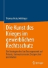 Buchcover und Innenansicht für das Buch: Die Kunst des Krieges im gewerblichen Rechtsschutz
