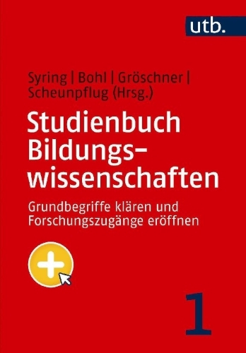 Buchcover und Innenansicht für das Buch: Studienbuch Bildungswissenschaften 1