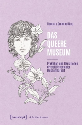 Buchcover und Innenansicht für das Buch: Das queere Museum