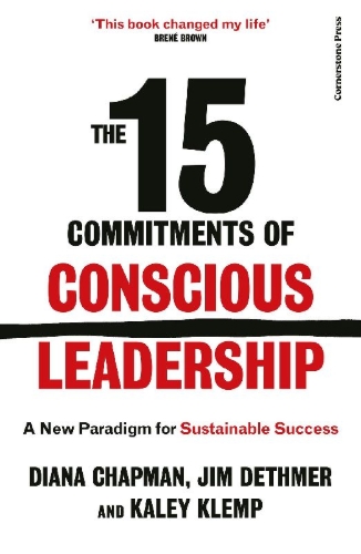 Buchcover und Innenansicht für das Buch: The 15 Commitments of Conscious Leadership