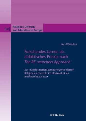Buchcover und Innenansicht für das Buch: Forschendes Lernen als didaktisches Prinzip nach The RE-searchers Approach