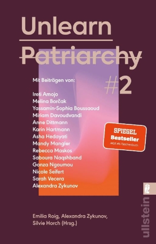 Buchcover und Innenansicht für das Buch: Unlearn Patriarchy 2