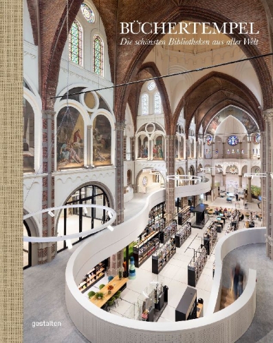 Buchcover und Innenansicht für das Buch: Büchertempel