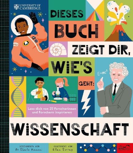 Buchcover und Innenansicht für das Buch: Dieses Buch zeigt dir, wie's geht : Wissenschaft