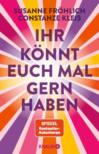 Buchcover und Innenansicht für das Buch: Ihr könnt euch mal gernhaben