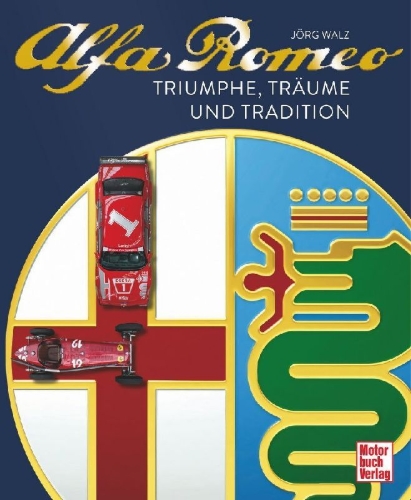 Buchcover und Innenansicht für das Buch: Alfa Romeo