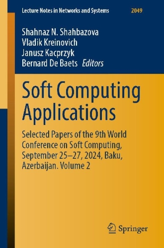 Buchcover und Innenansicht für das Buch: Soft Computing Applications