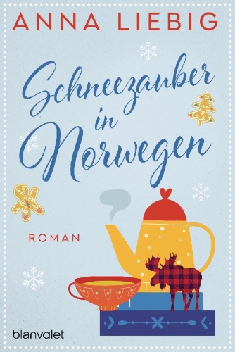 Buchcover und Innenansicht für das Buch: Schneezauber in Norwegen