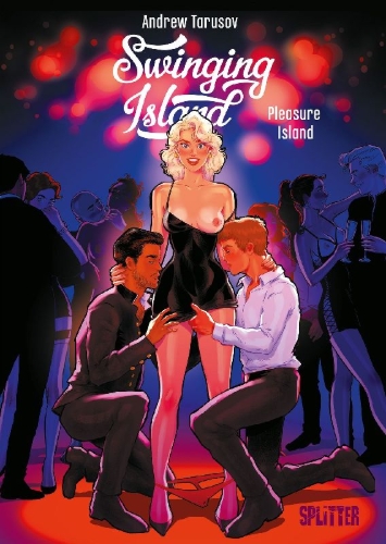 Buchcover und Innenansicht für das Buch: Swinging Island