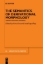 Buchcover und Innenansicht für das Buch: The Semantics of Derivational Morphology