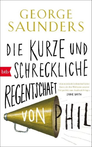 Buchcover und Innenansicht für das Buch: The Brief and Frightening Reign of Phil