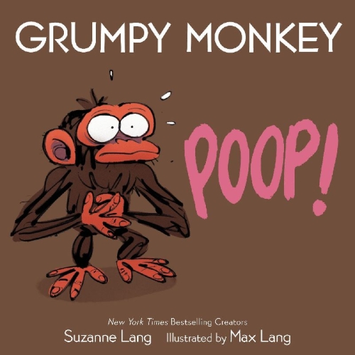 Buchcover und Innenansicht für das Buch: Grumpy Monkey Poop!