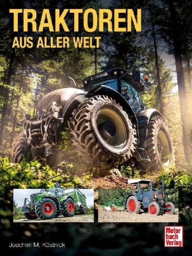 Buchcover und Innenansicht für das Buch: Traktoren aus aller Welt