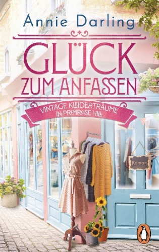 Buchcover und Innenansicht für das Buch: A Change of Heart at the Vintage Dress Shop