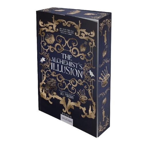Buchcover und Innenansicht für das Buch: The Alchemist's Illusion: An Accidental Alchemist Mystery