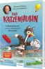 Buchcover und Innenansicht für das Buch: Das Katzenhuhn 4: Vorleseabenteuer von einem sehr besonderen Bauernhof