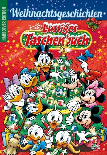 Buchcover und Innenansicht für das Buch: Lustiges Taschenbuch Weihnachten 24