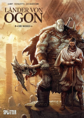 Buchcover und Innenansicht für das Buch: Terres d'Ogon 8