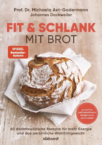 Buchcover und Innenansicht für das Buch: Fit & schlank mit Brot