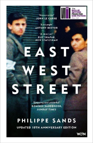 Buchcover und Innenansicht für das Buch: East West Street