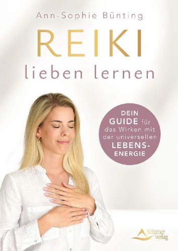 Buchcover und Innenansicht für das Buch: Reiki lieben lernen