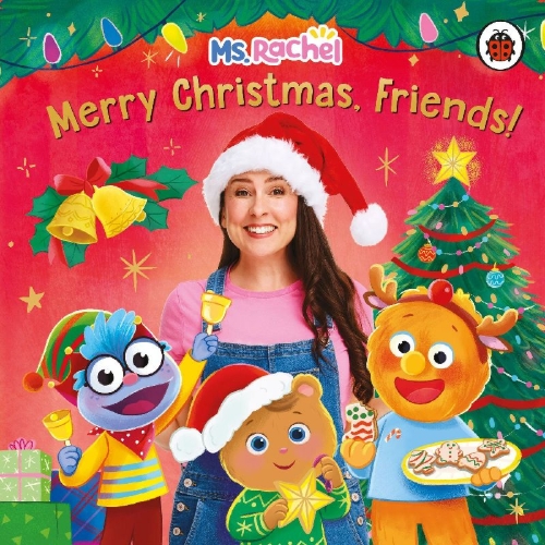 Buchcover und Innenansicht für das Buch: Ms Rachel: Merry Christmas, Friends!
