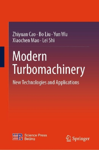 Buchcover und Innenansicht für das Buch: Modern Turbomachinery