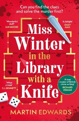 Buchcover und Innenansicht für das Buch: Miss Winter in the Library with a Knife