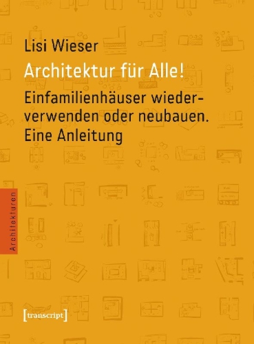 Buchcover und Innenansicht für das Buch: Architektur für Alle!