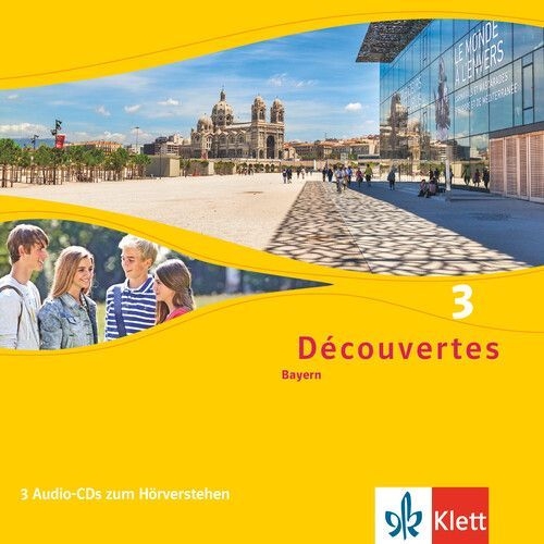 Buchcover und Innenansicht für das Buch: Découvertes 3. CD. Ausgabe Bayern