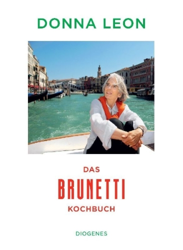 Buchcover und Innenansicht für das Buch: Das Brunetti-Kochbuch