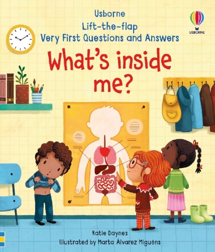 Buchcover und Innenansicht für das Buch: Very First Questions and Answers What's Inside Me?