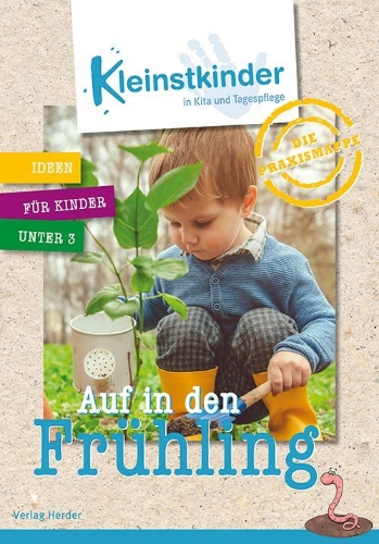 Buchcover und Innenansicht für das Buch: Die Praxismappe: Auf in den Frühling