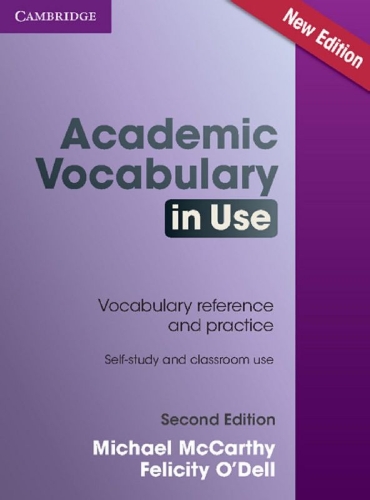 Buchcover und Innenansicht für das Buch: Academic Vocabulary in Use 2nd Edition. Book with answers