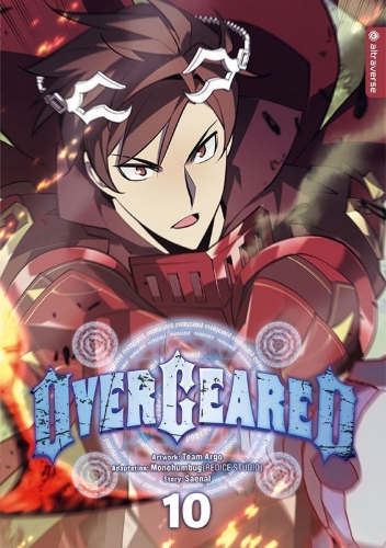 Buchcover und Innenansicht für das Buch: Overgeared 10