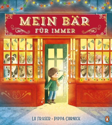 Buchcover und Innenansicht für das Buch: The Forever Bear