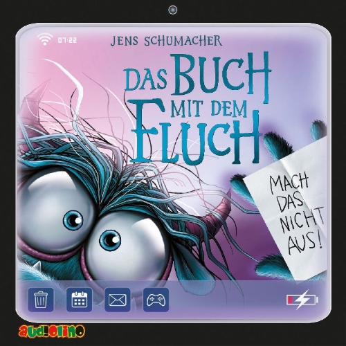 Buchcover und Innenansicht für das Buch: Das Buch mit dem Fluch (6)